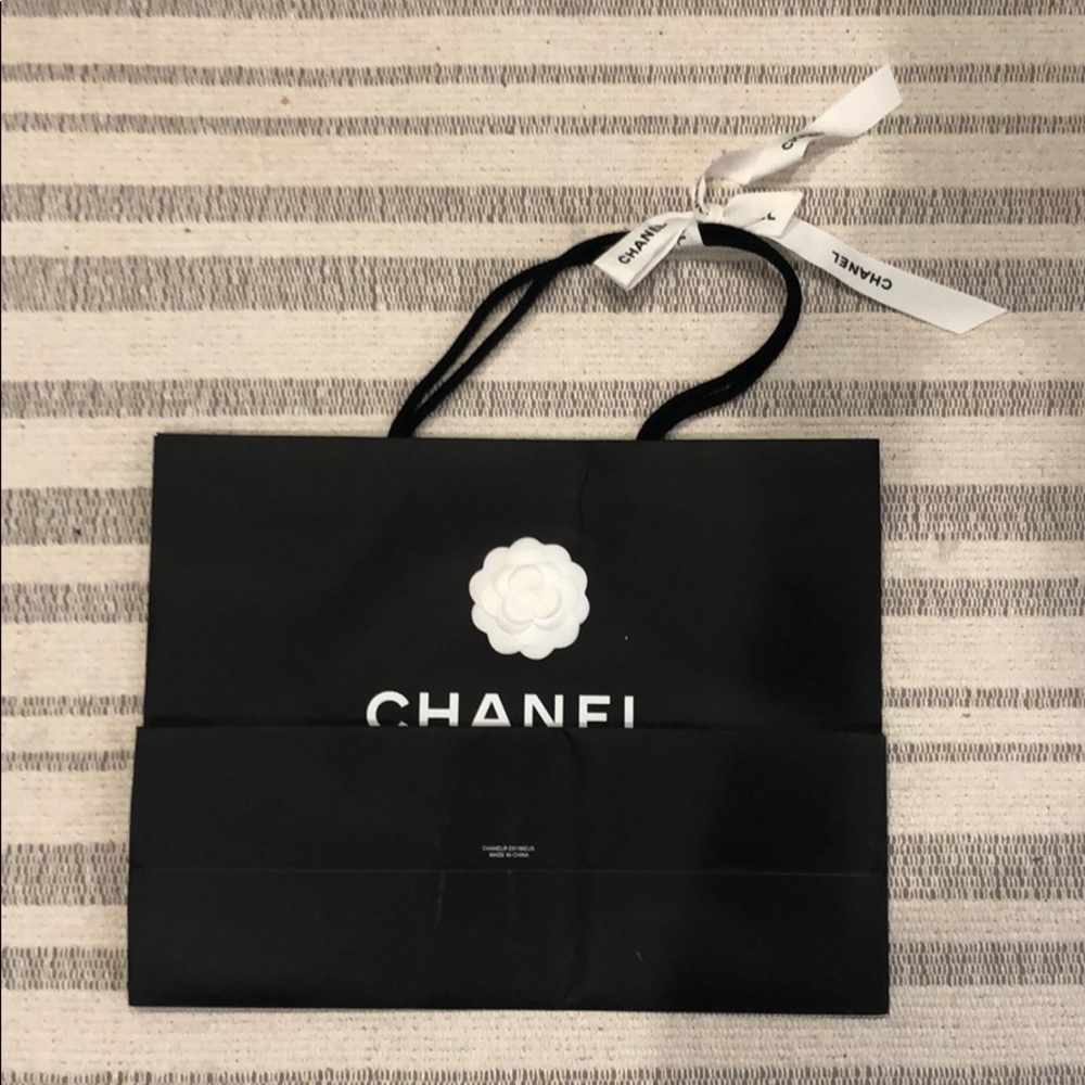 Chanel Bag, Camellia Flower and Ribbon